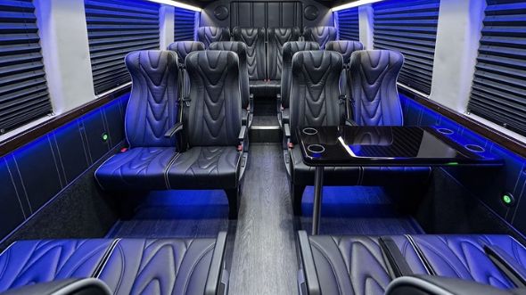 20 passenger sprinter van interior el monte