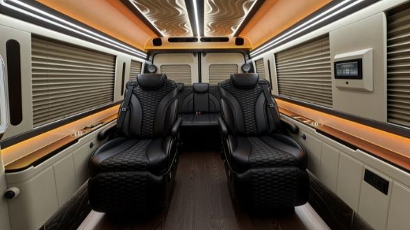 8 passenger sprinter van interior chino