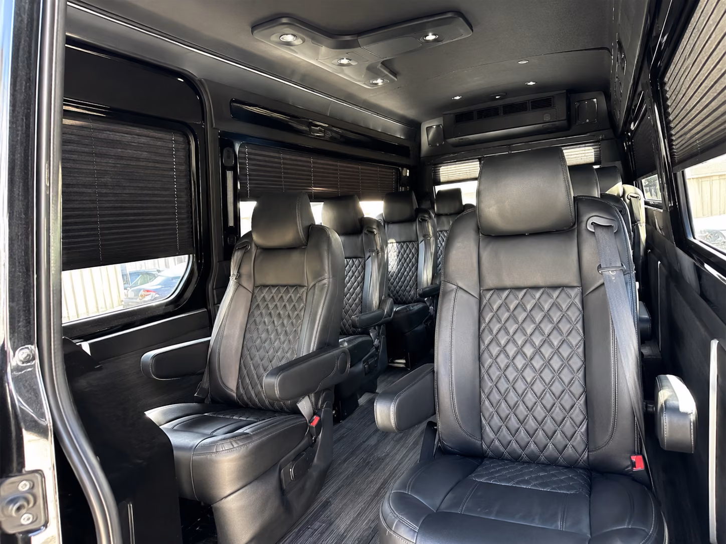 12 passenger sprinter van inside