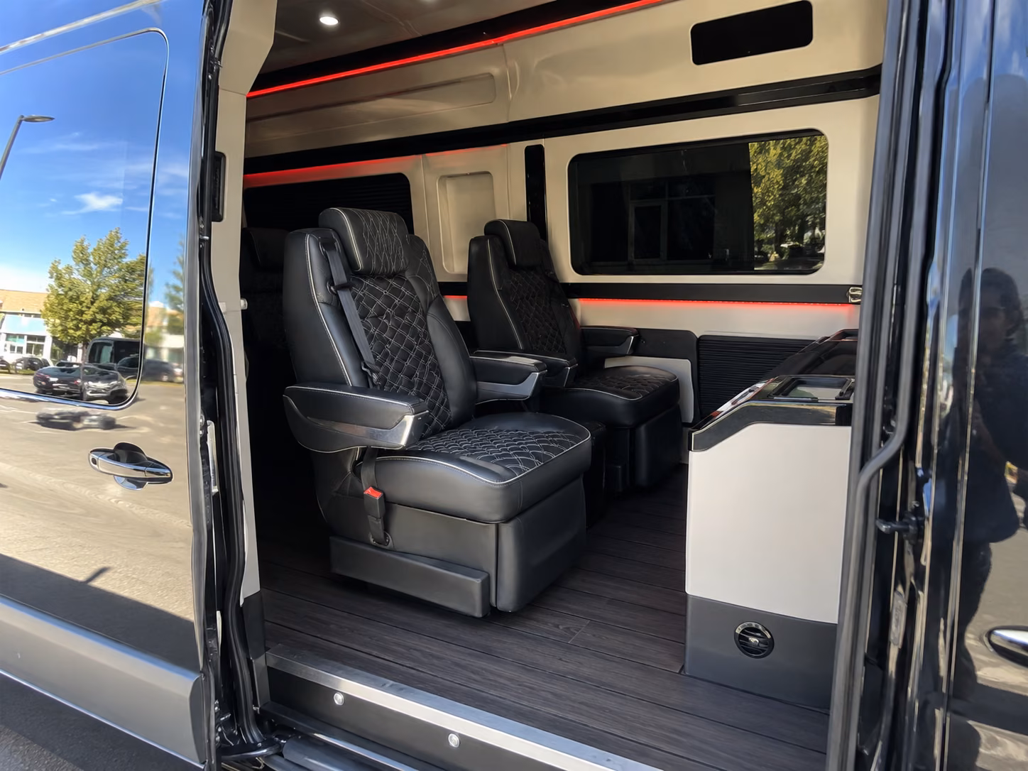 pomona sprinter van booking step 1