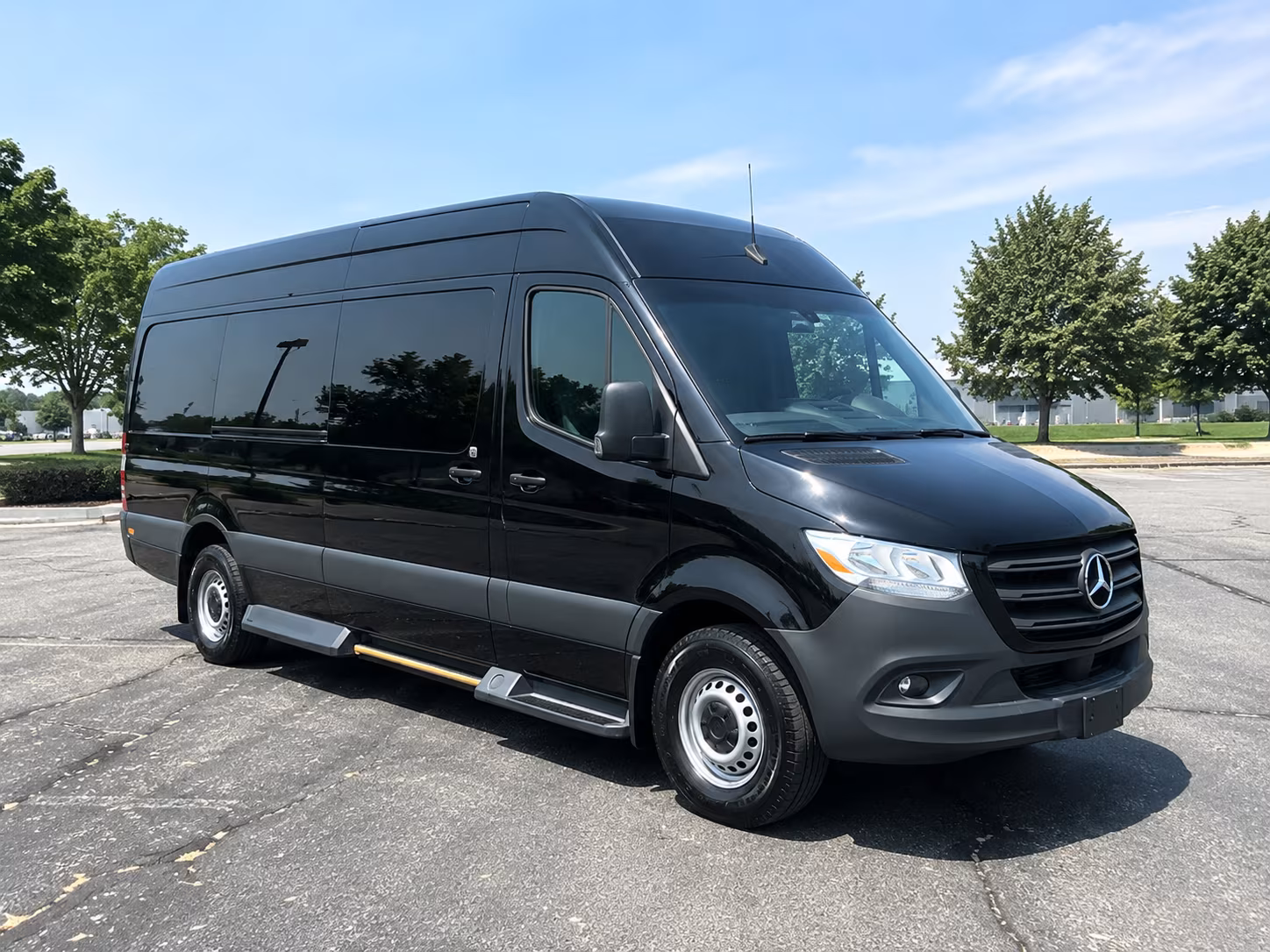 pomona wedding sprinter van rental